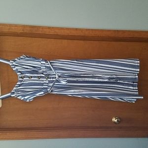 Blue stripe Sundress